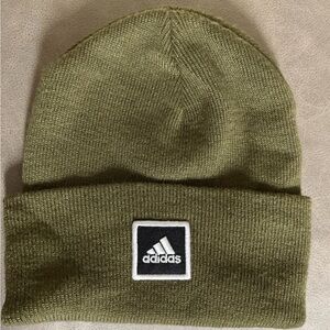 Adidas Classic Green Knit Beanie